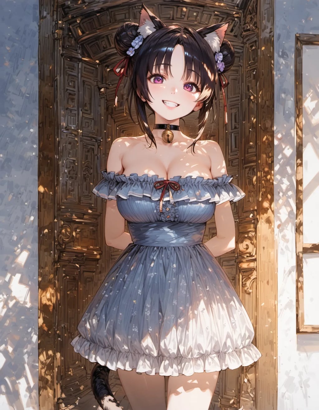 The Guardian of the Carved Door