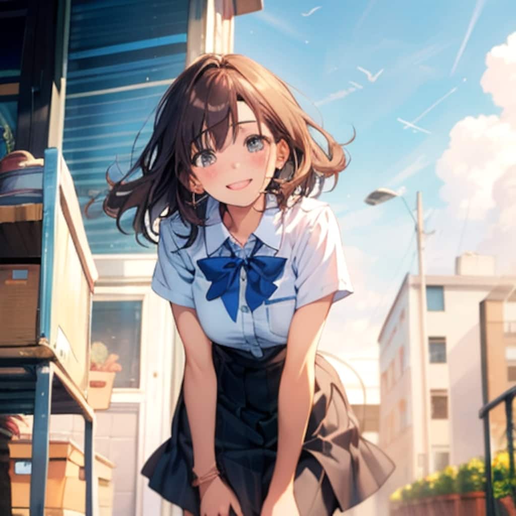 センパイ、一緒に帰りましょ♪
