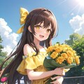 なごみちゃんデビュー3ヶ月おめでとう🥲💐💛 5枚目