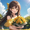 なごみちゃんデビュー3ヶ月おめでとう🥲💐💛 4枚目