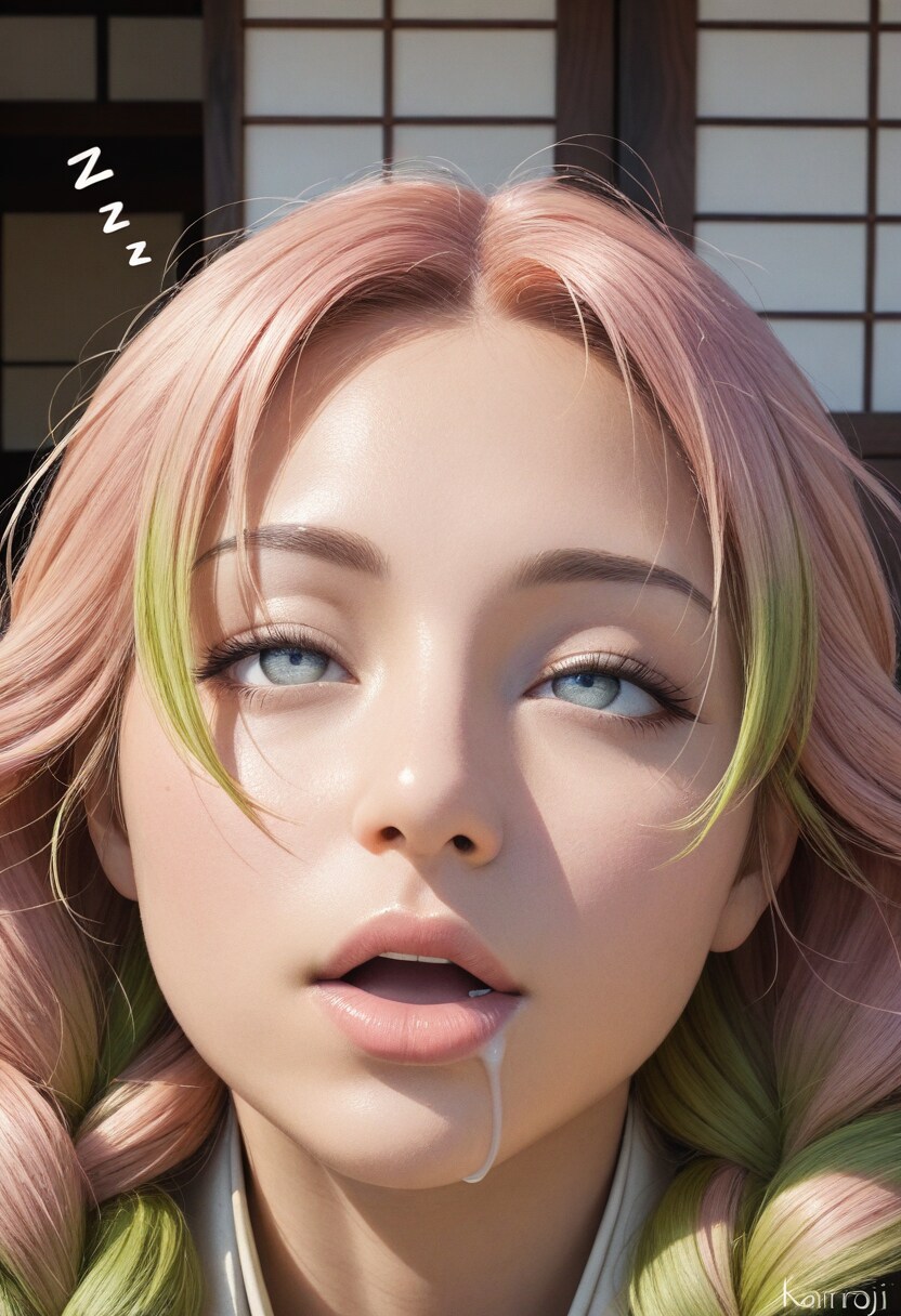 open eyes but sleeping