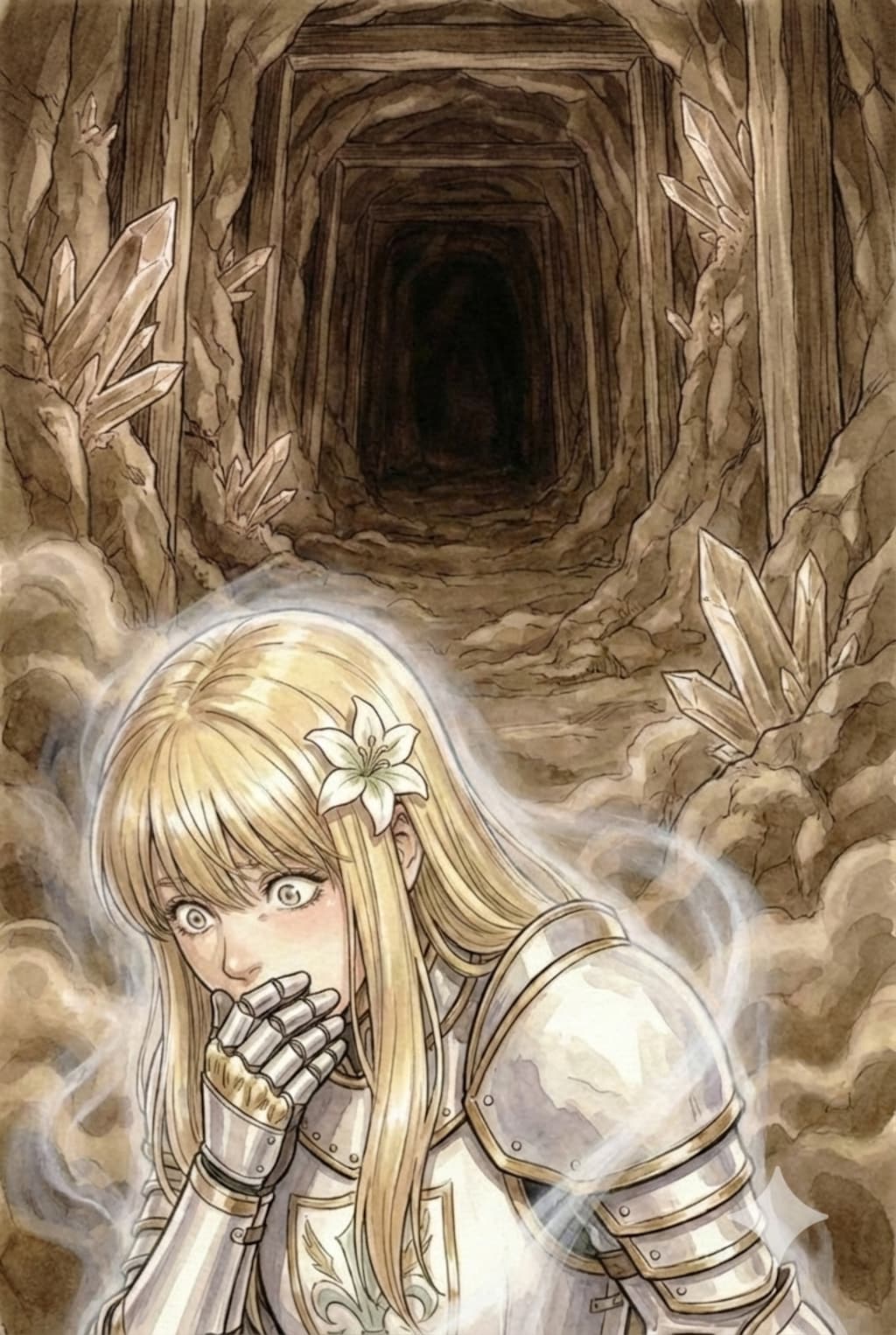 「待ちなさい！これはあなたの護符…死ぬつもりですか！」「あわよくば、な」「…？！」