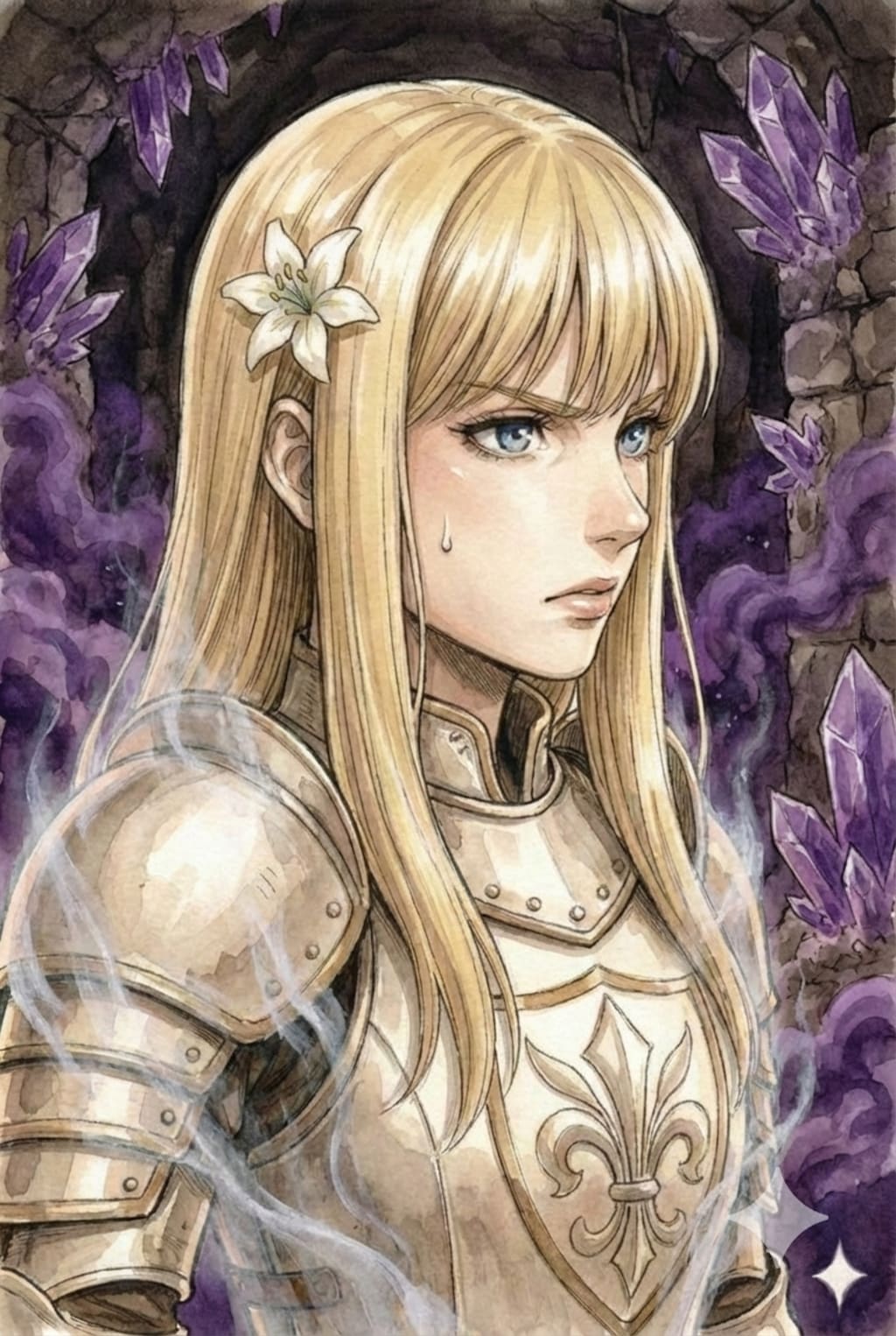 「待ちなさい！これはあなたの護符…死ぬつもりですか！」「あわよくば、な」「…？！」