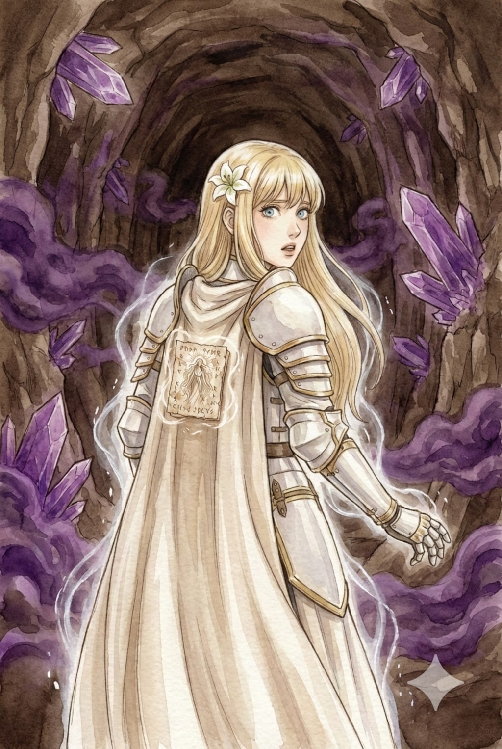 「待ちなさい！これはあなたの護符…死ぬつもりですか！」「あわよくば、な」「…？！」