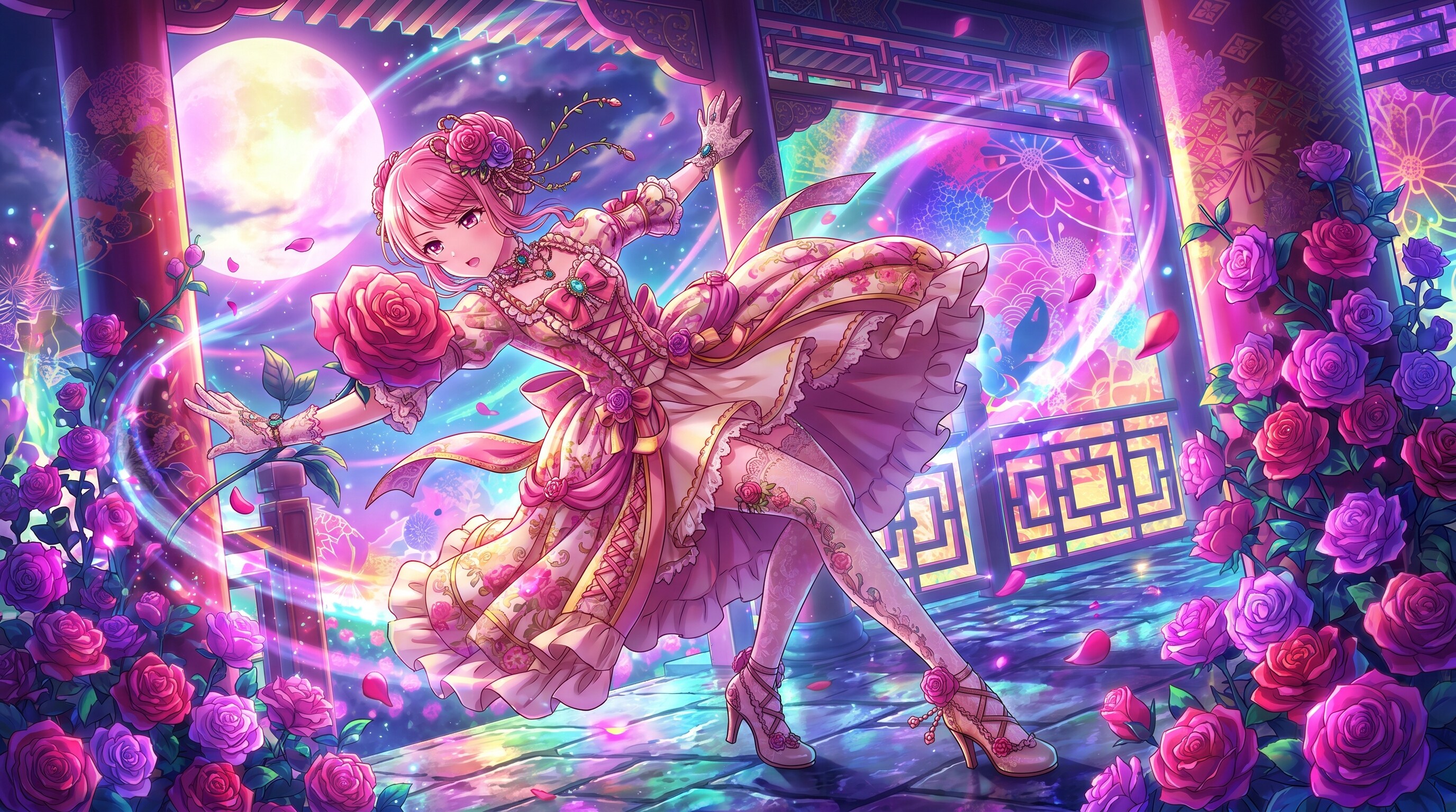 月輪薔薇の誓