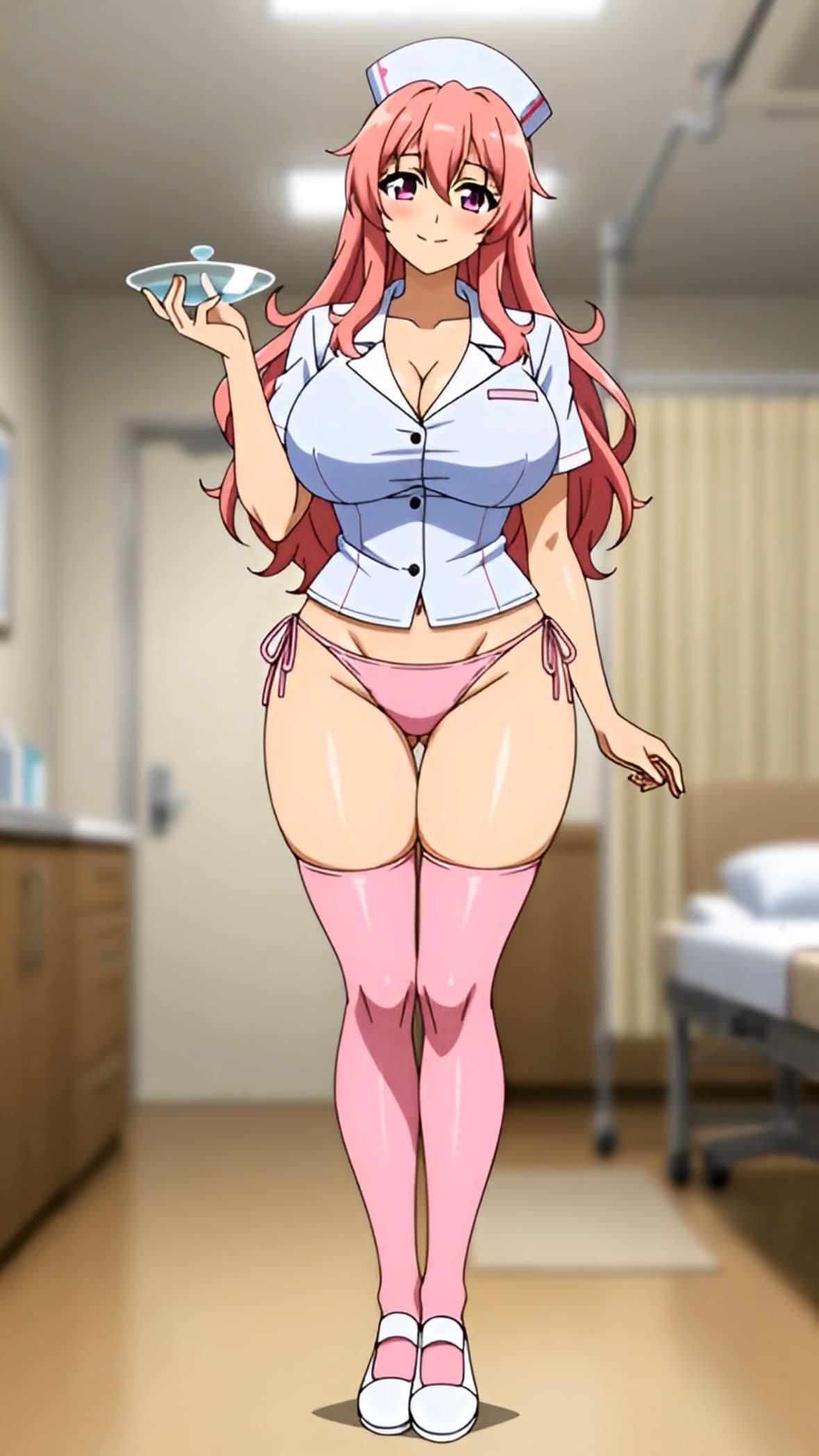 ピンクのお姉さん