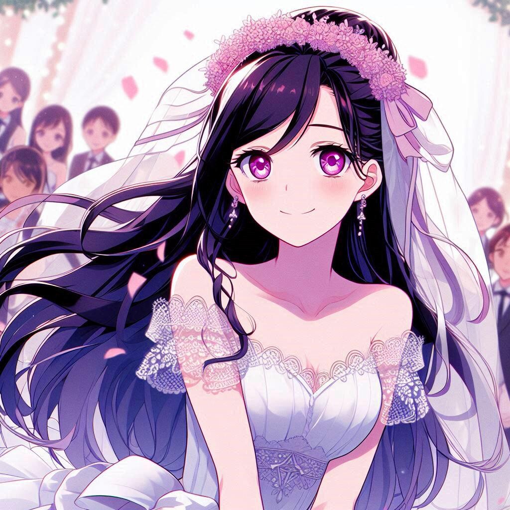 結婚式の二次会を開く、うちの子＊(12枚)