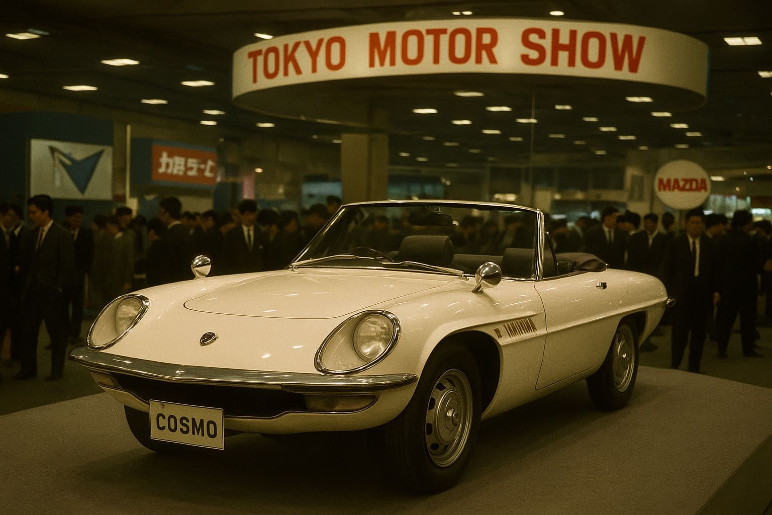 マツダコスモスポーツオープンカー | の人気AIイラスト・グラビア