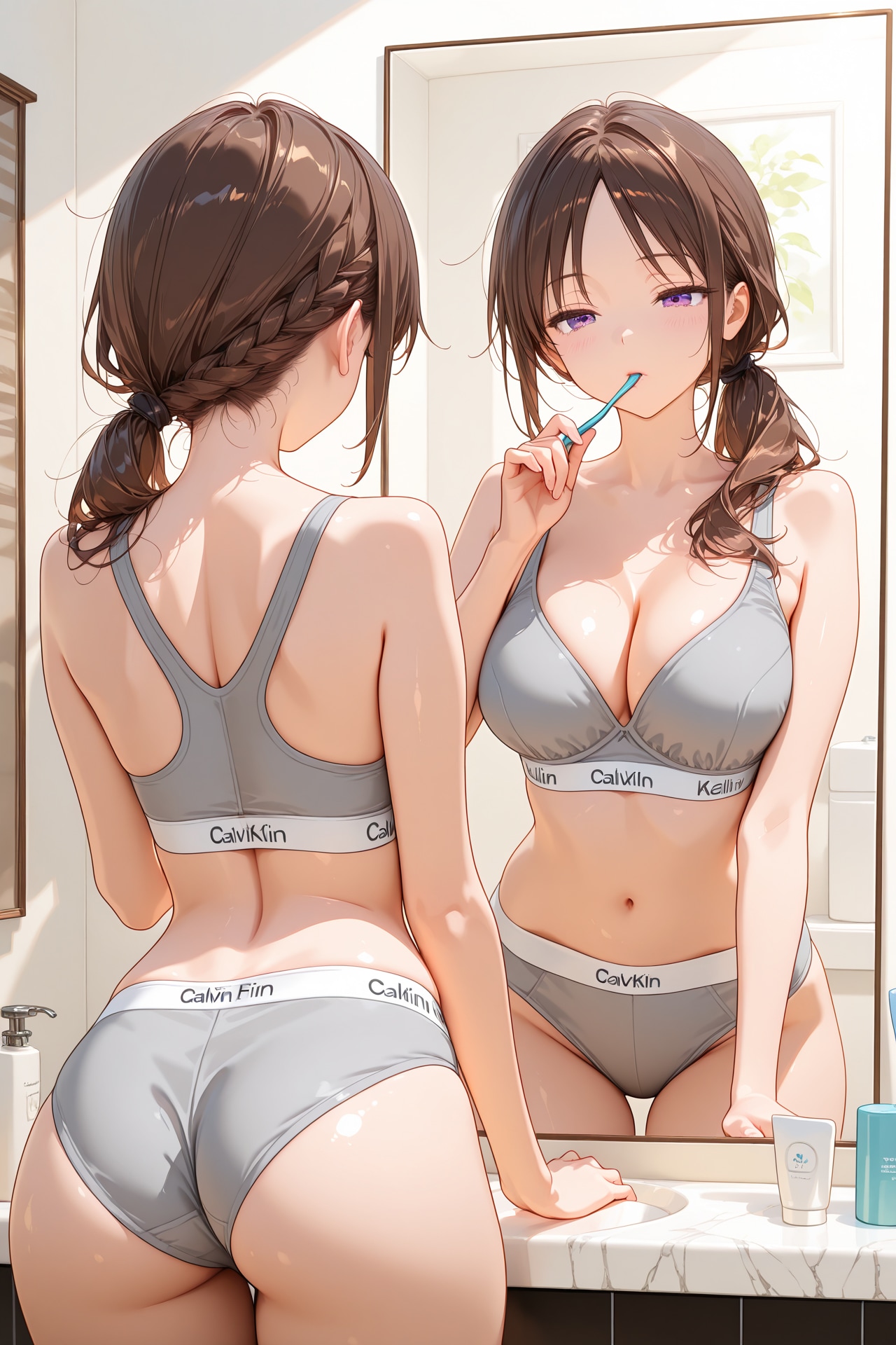 寝起きのオリキャラちゃん①