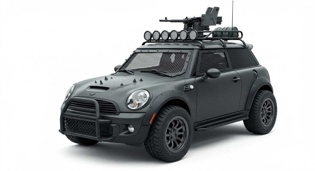 ミニクーパー軍用車