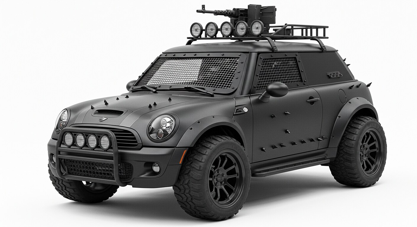 ミニクーパー軍用車