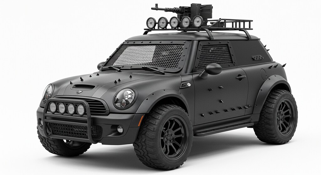 ミニクーパー軍用車