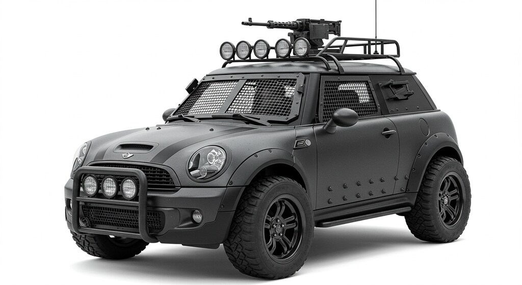 ミニクーパー軍用車