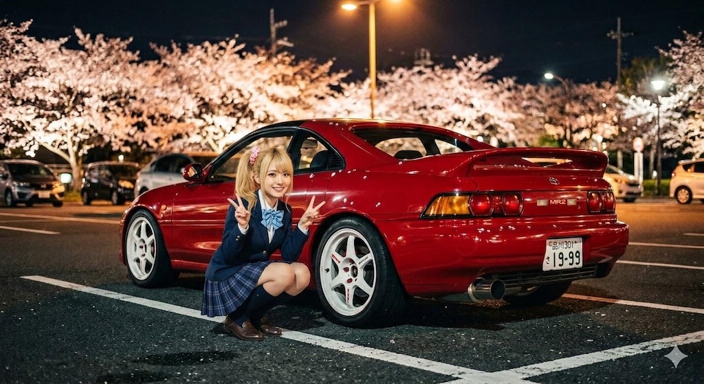 レッドヘアちゃんと180sx
