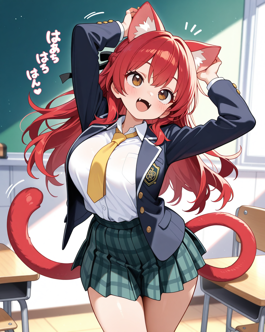 猫耳になった千尋ちゃん♡