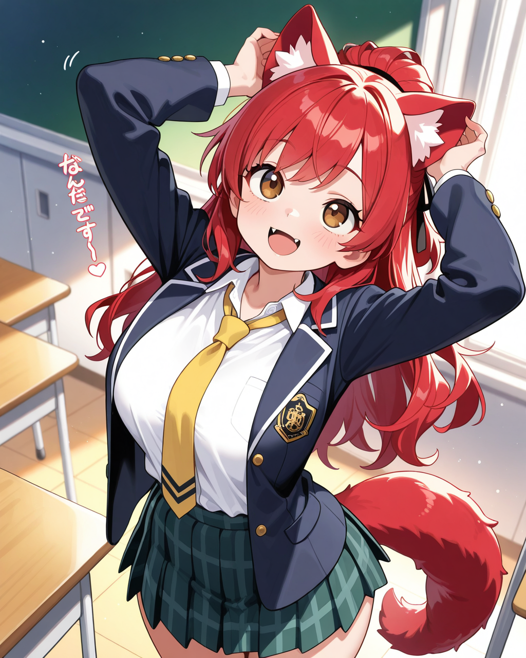 猫耳になった千尋ちゃん♡