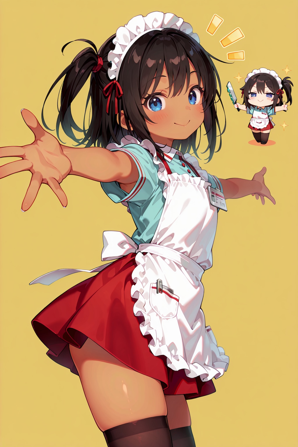 ちびキャラウェイトレスさん YC14