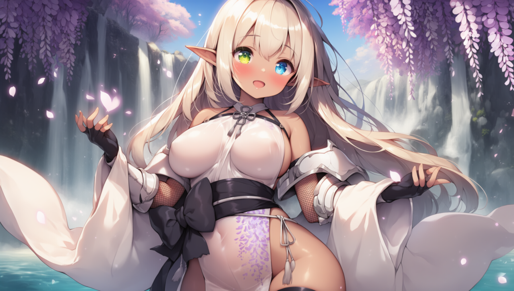 ダークエルフのくノ一