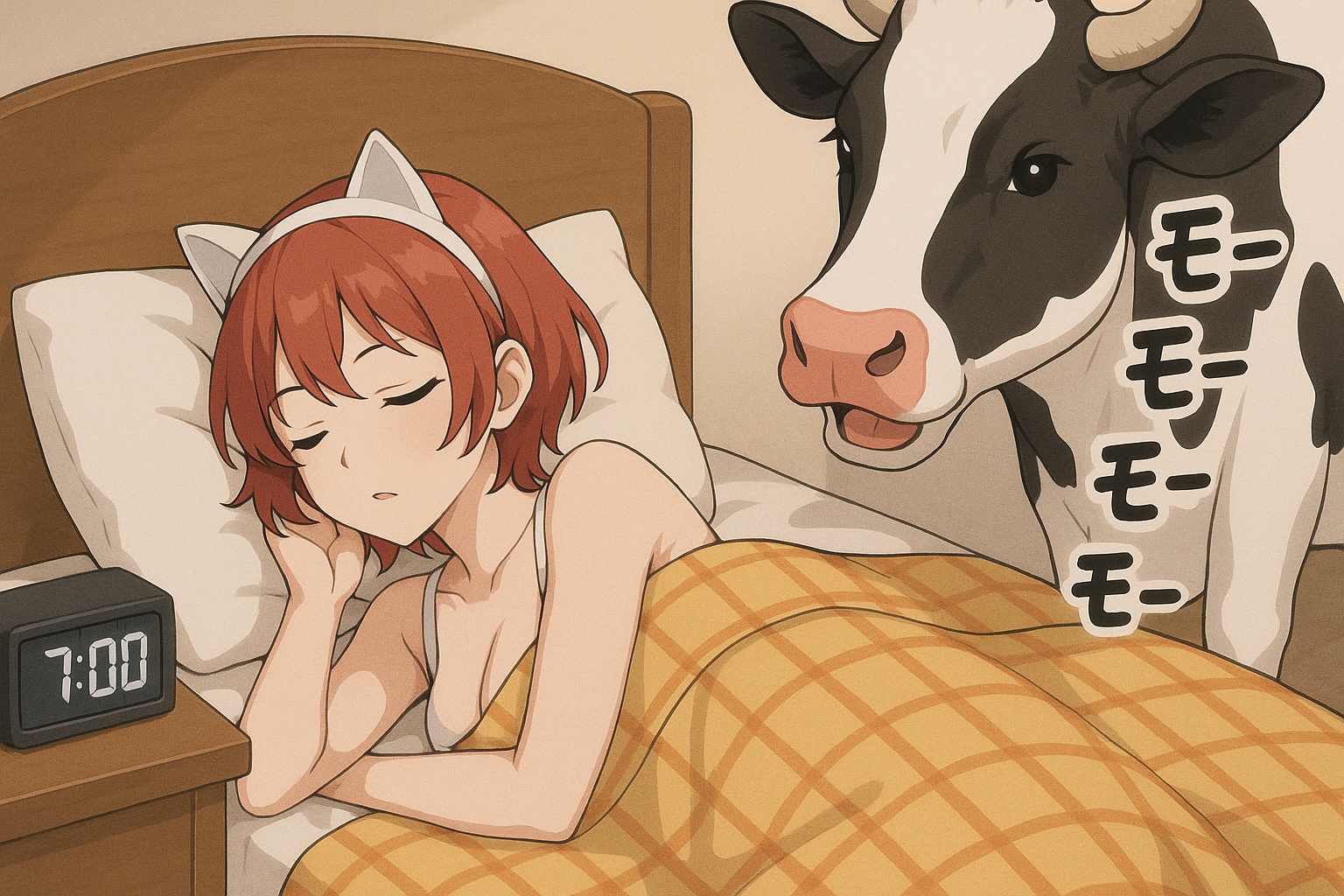 モーニングコール(07/31) | の人気AIイラスト・グラビア