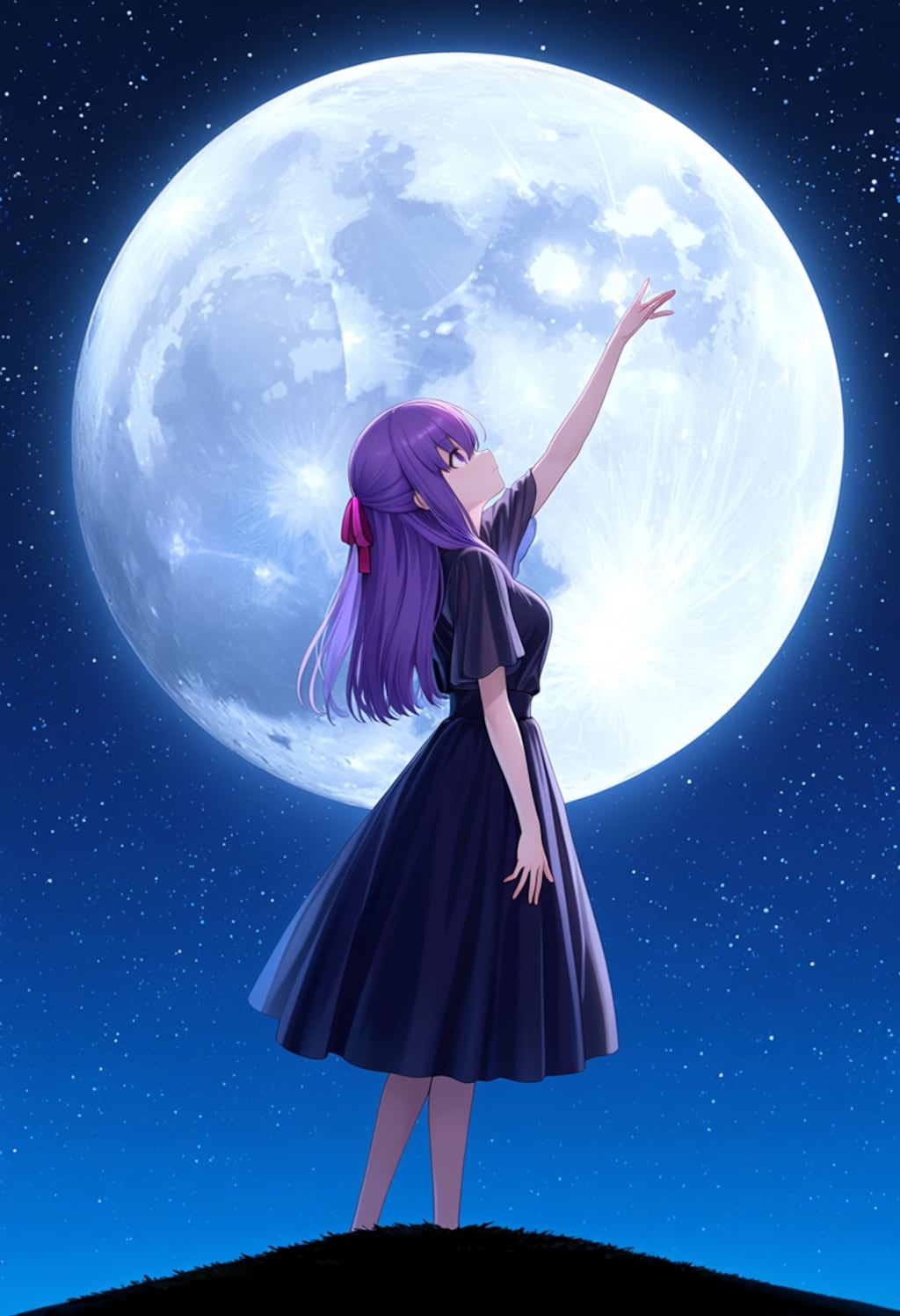 月夜に触れる