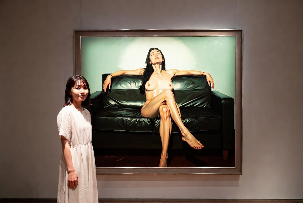 写実的絵画展。