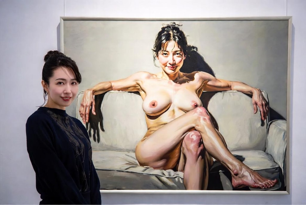 写実的絵画展。
