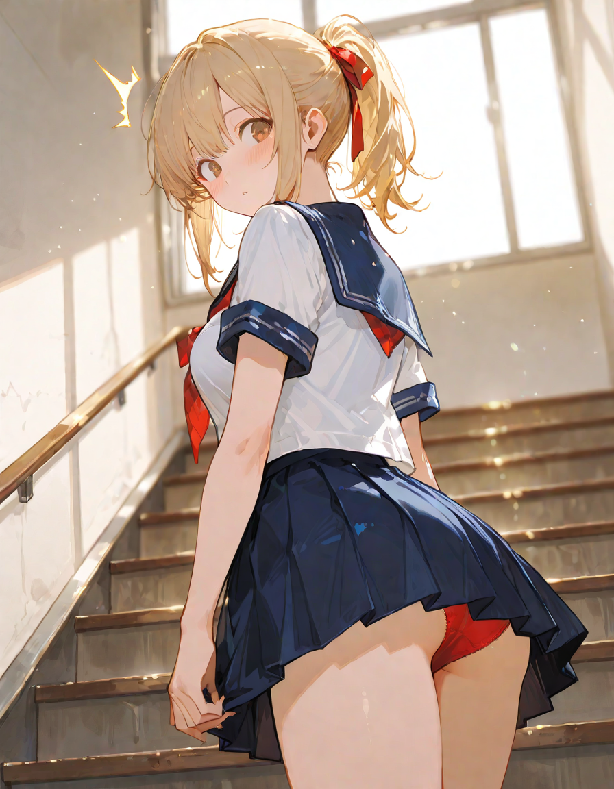 金ポニテちゃんのパンツ