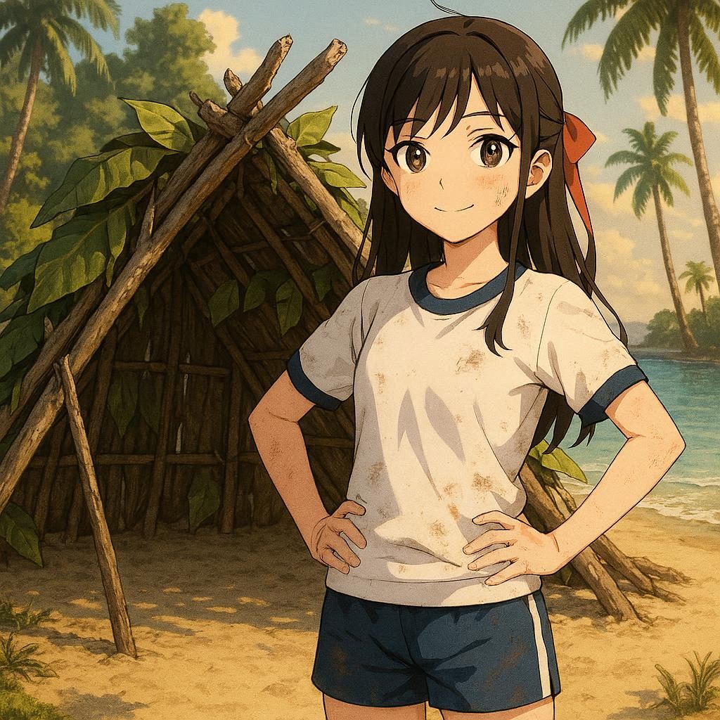 手作りの小屋完成
