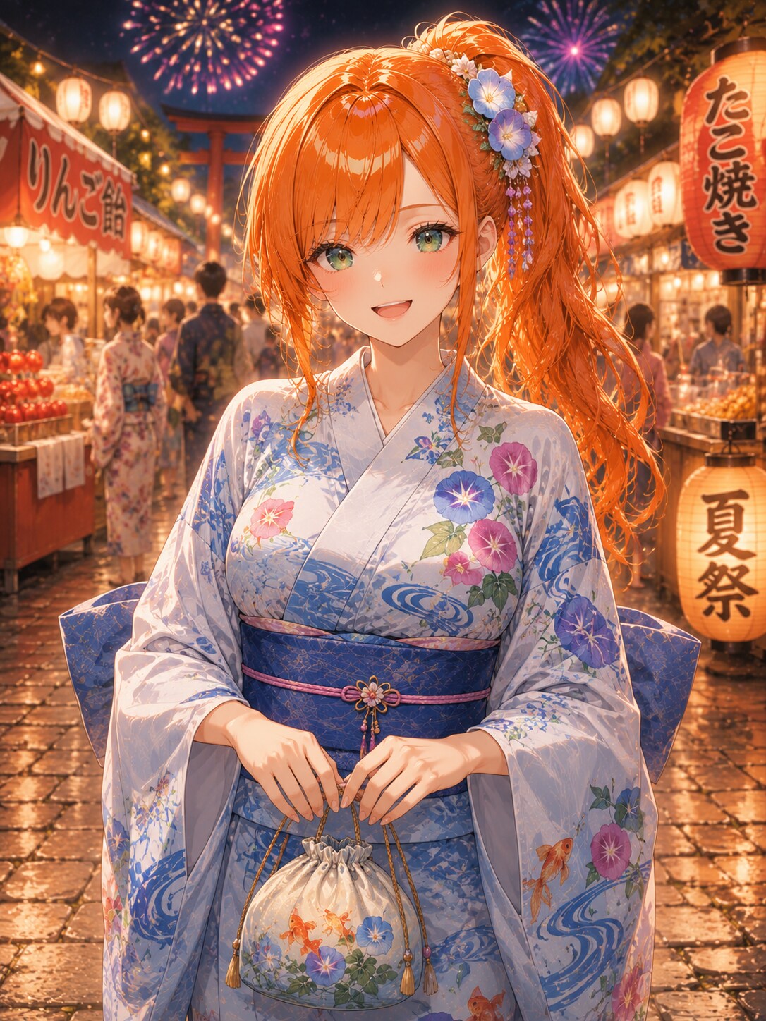 花火の日（8/1）遅刻
