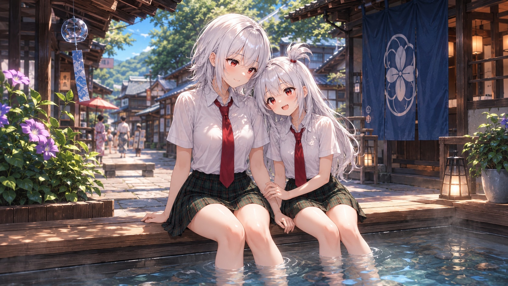 夏休みの姉妹②
