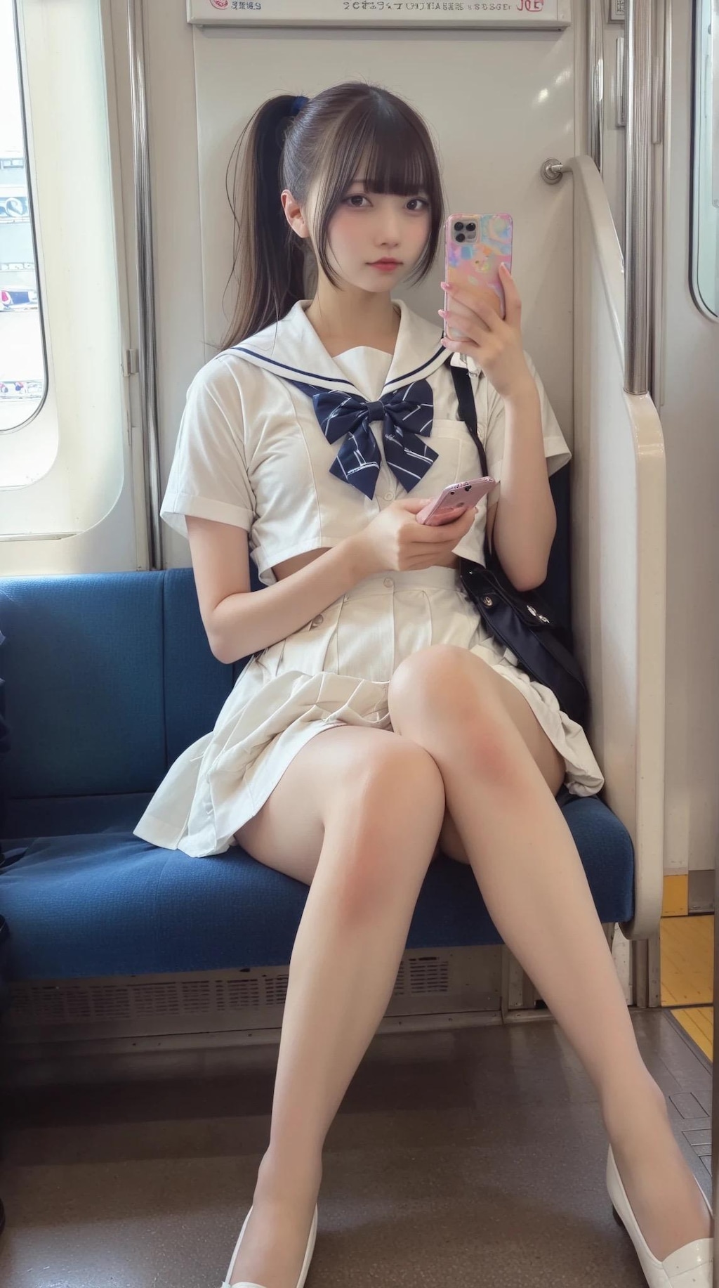 撮っているつもりが、撮られていた⁉️👀JK版