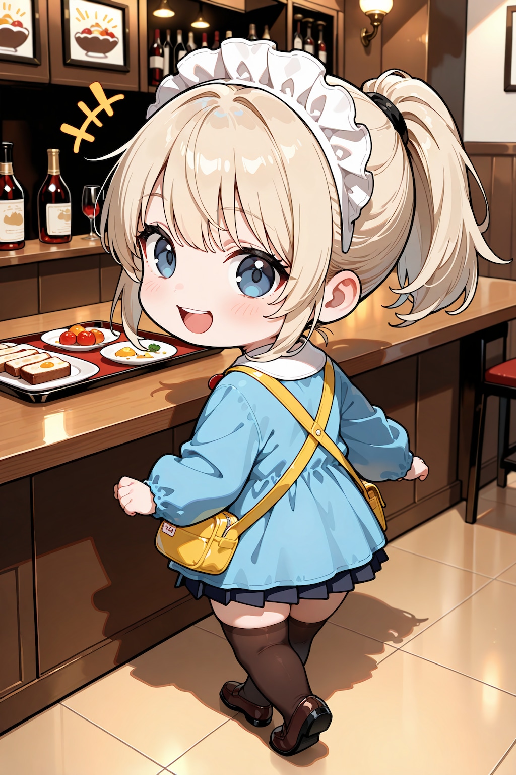 ちびキャラウェイトレスさん園児服Ver. Z108