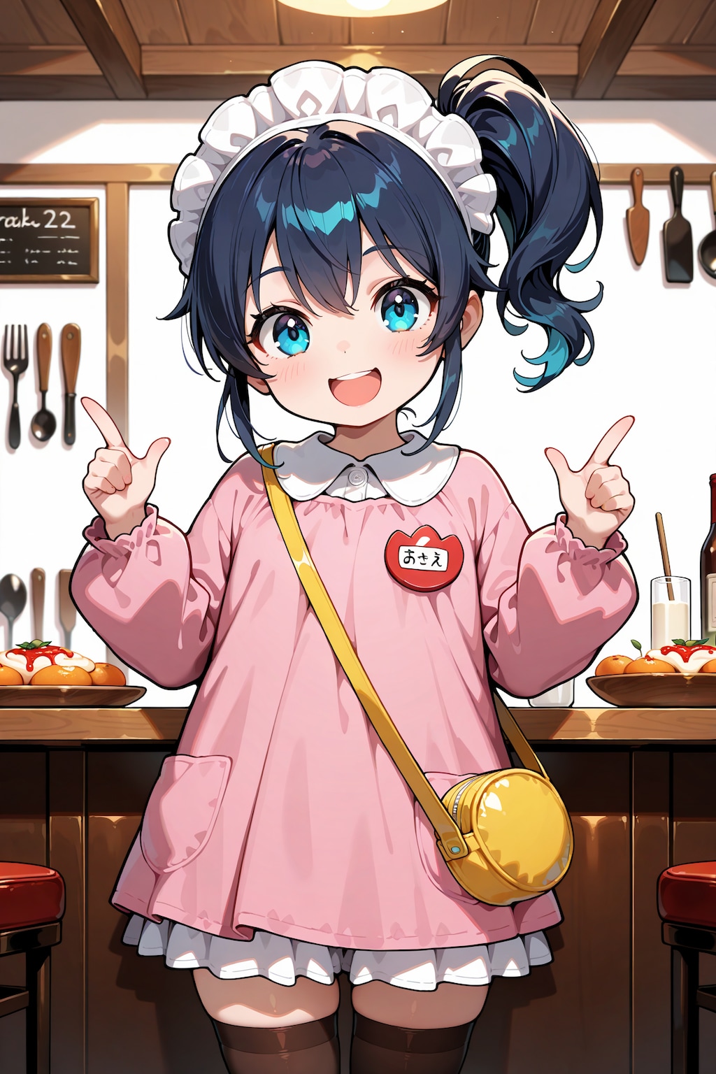 ちびキャラウェイトレスさん園児服Ver. Z108