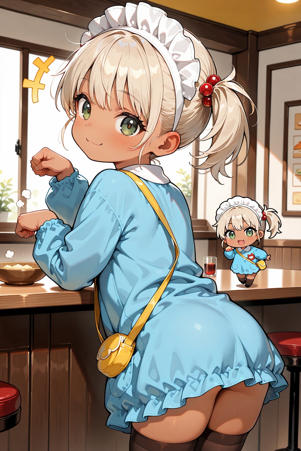 ちびキャラウェイトレスさん園児服Ver. Z108