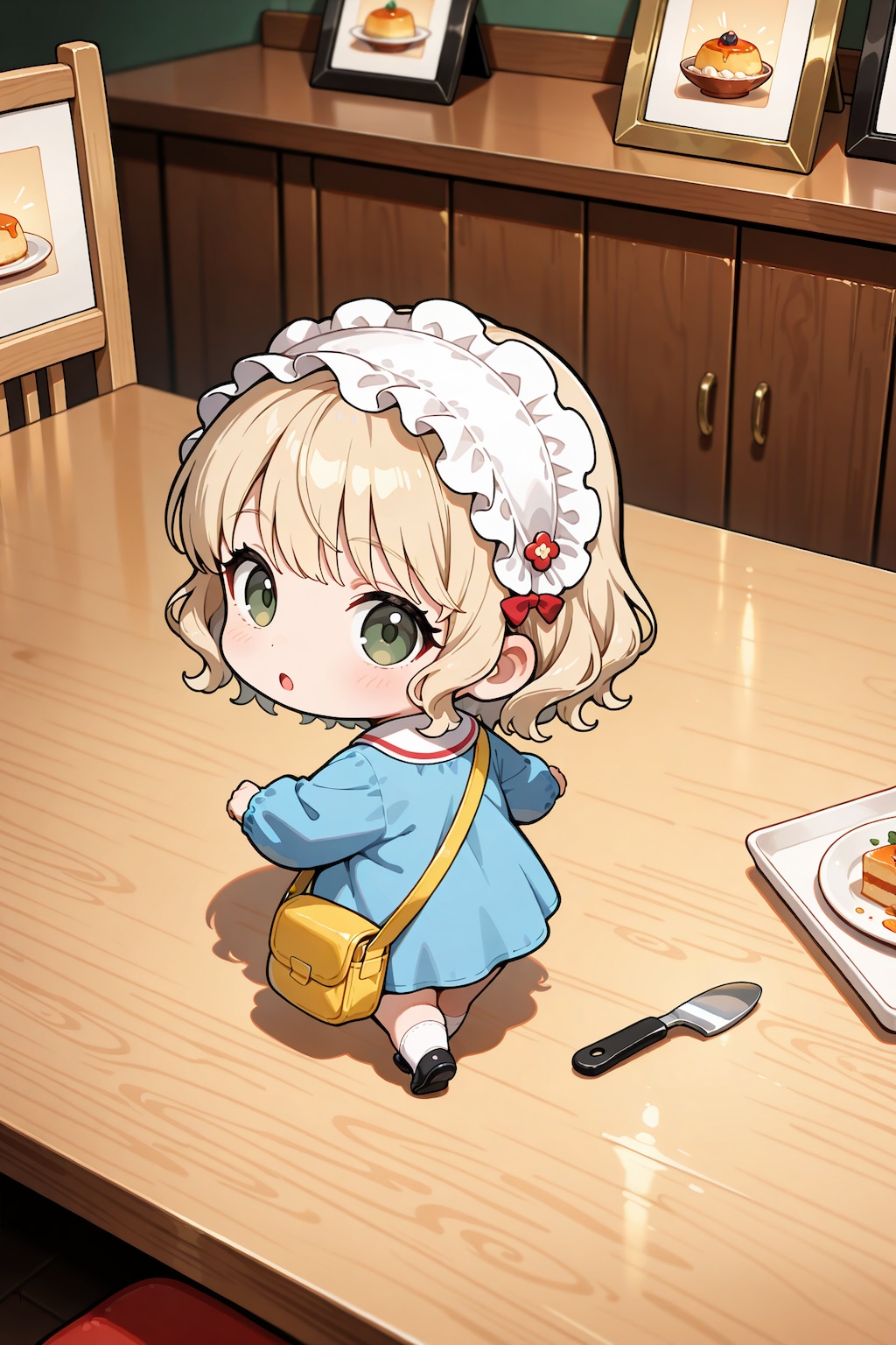 ちびキャラウェイトレスさん園児服Ver. Z108