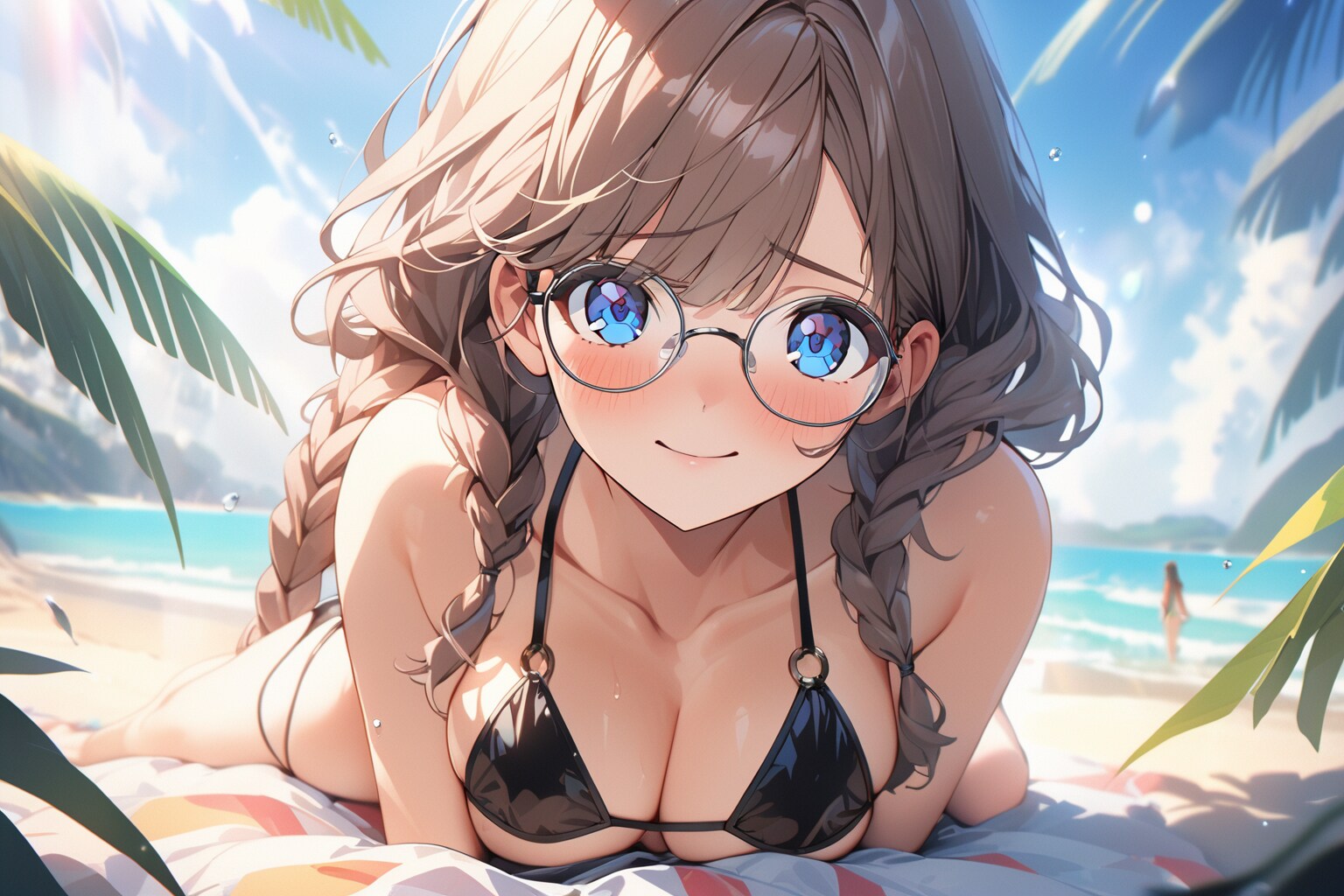 どこ見てるの？