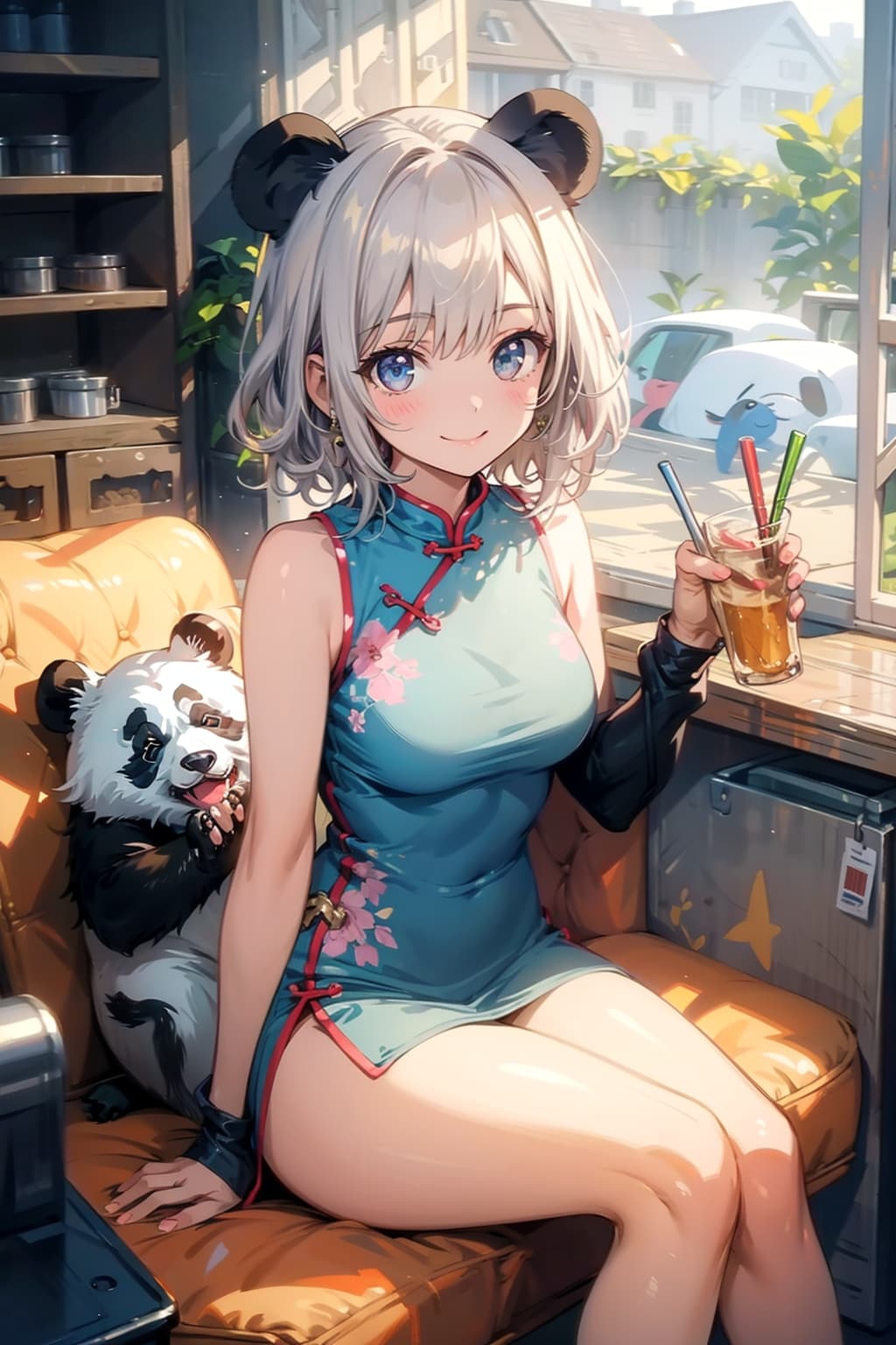 ランラン🐼と謎パンダ 20240702