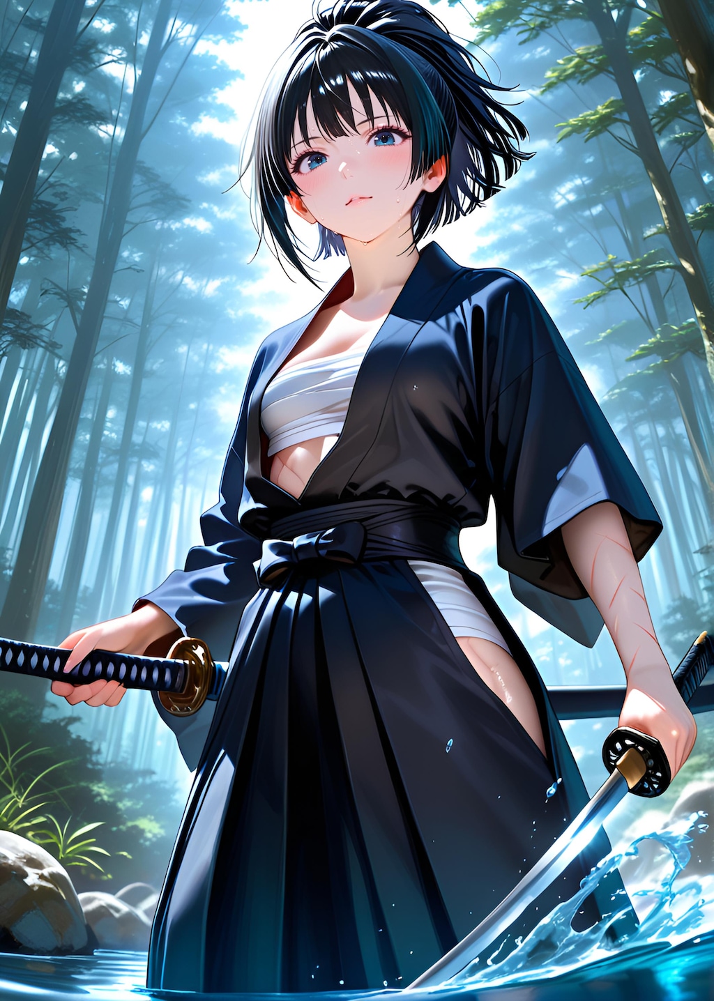 夢乃春樹（YumenoHaruki）　刀剣　帯刀