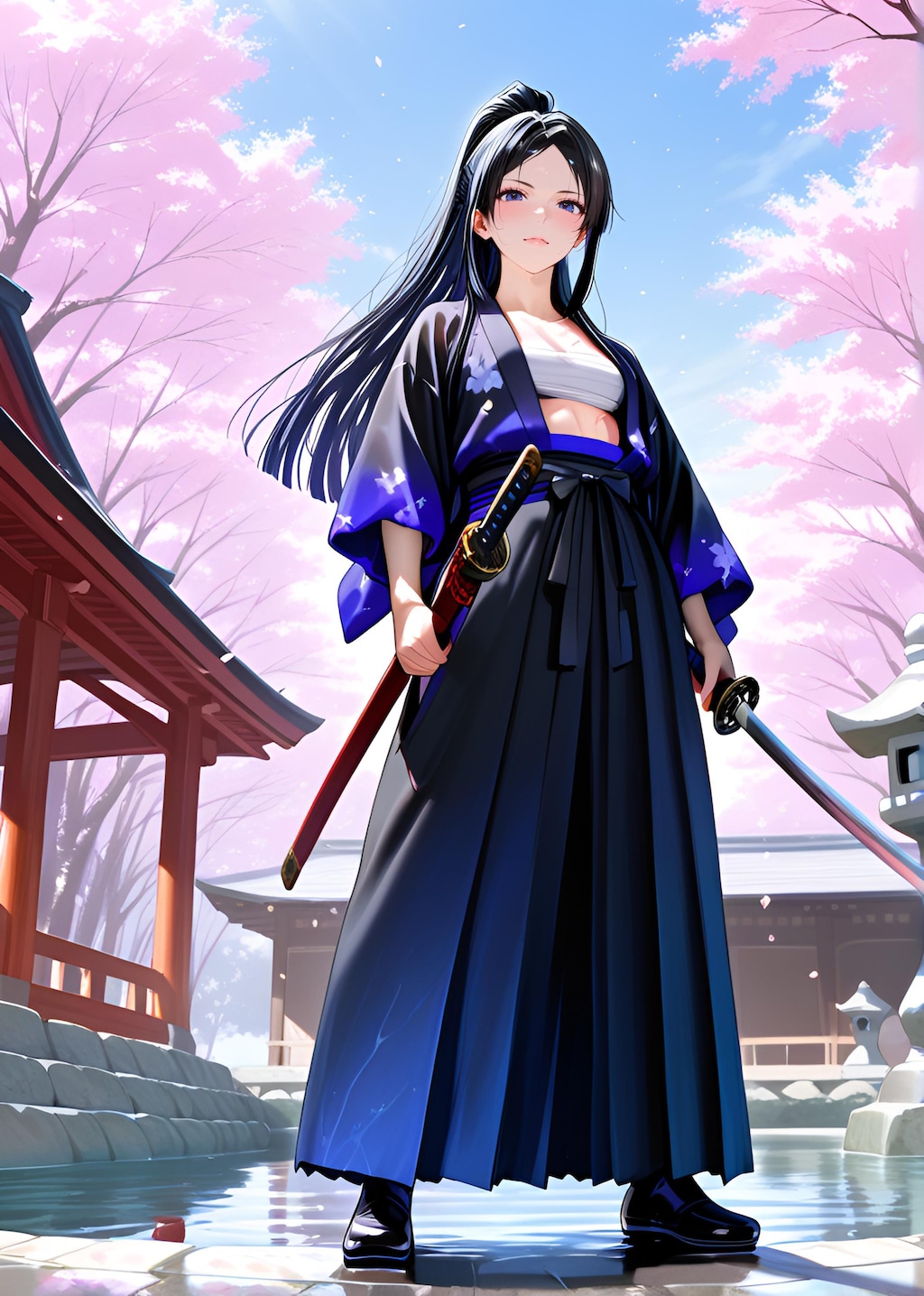 夢乃春樹（YumenoHaruki）　刀剣　帯刀