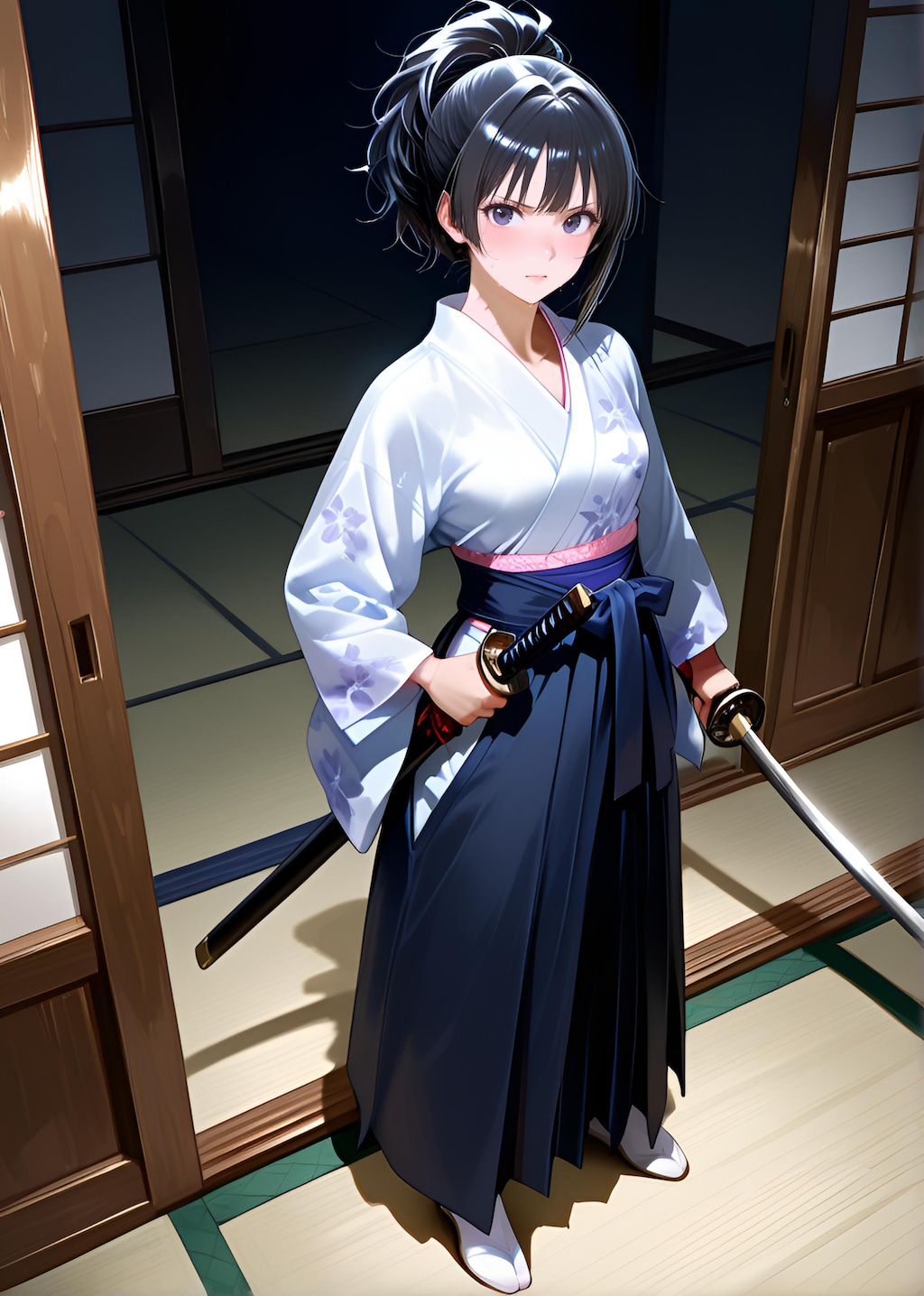 夢乃春樹（YumenoHaruki）　刀剣　帯刀