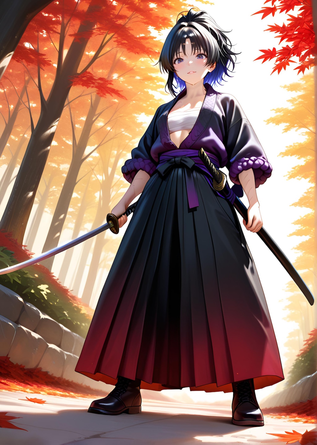 夢乃春樹（YumenoHaruki）　刀剣　帯刀