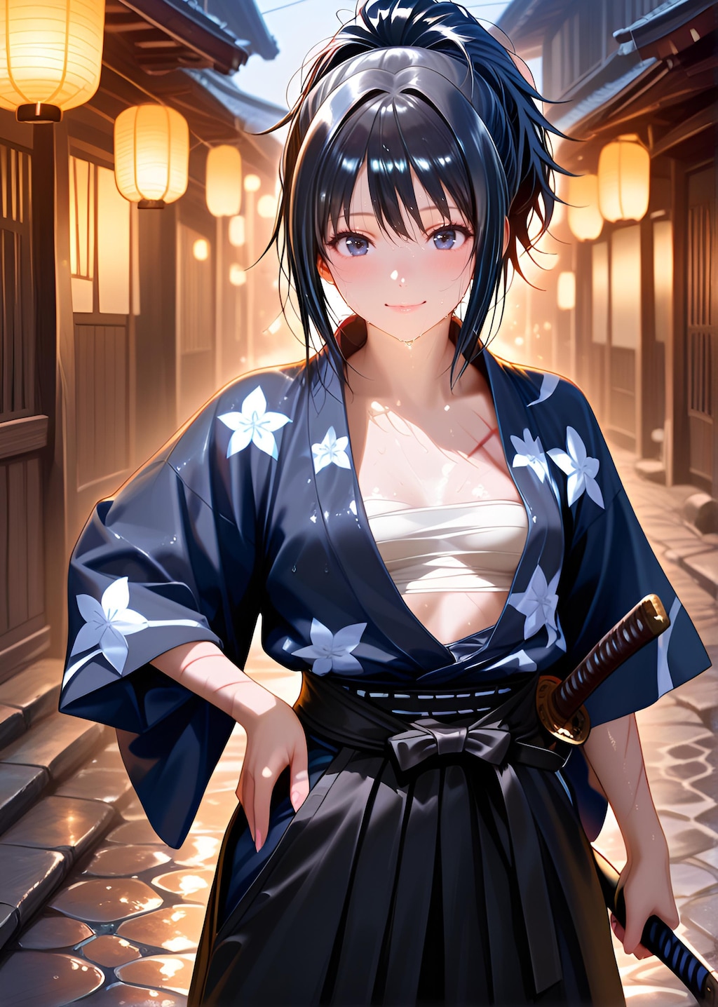 夢乃春樹（YumenoHaruki）　刀剣　帯刀