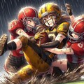 🏈泥まみれの女子アメフト 137 3枚目