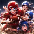 🏈泥まみれの女子アメフト 137 5枚目