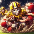 🏈泥まみれの女子アメフト 137 2枚目