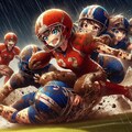 🏈泥まみれの女子アメフト 137 6枚目