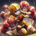 🏈泥まみれの女子アメフト 137 10枚目