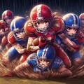 🏈泥まみれの女子アメフト 137 8枚目