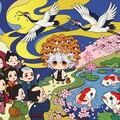 行く春や鳥啼き魚の目は泪 3枚目