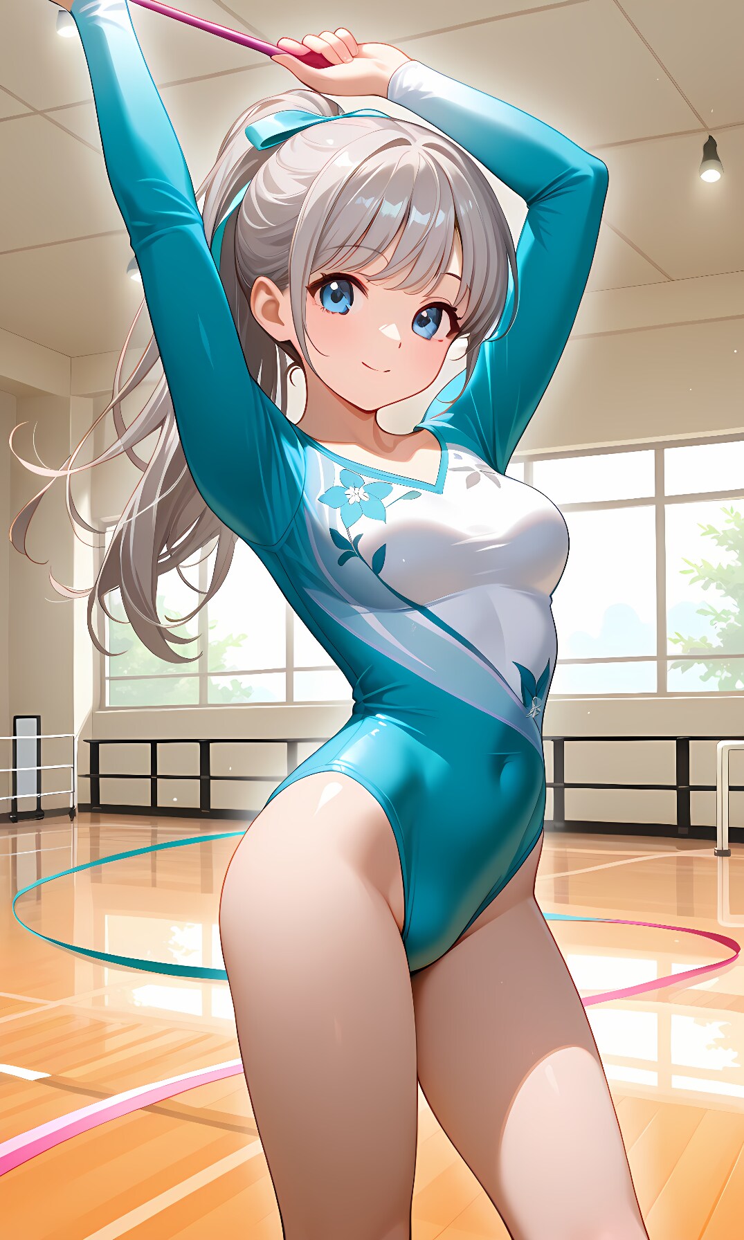 もしもGHOSTちゃんが新体操部に入部したら